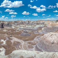 Blue Mesa Viewpoint, Petrified Forest National Park