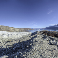 Glacier in the Harefjord, Greenland