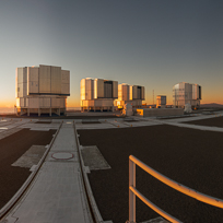 Sunset at the ESO Paranal Observatory